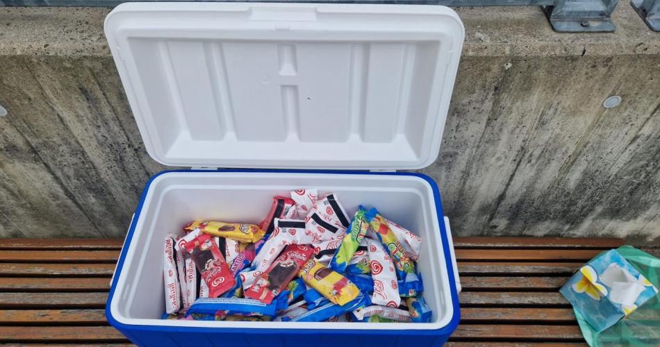 Kühle Freude zum Schuljahresende 